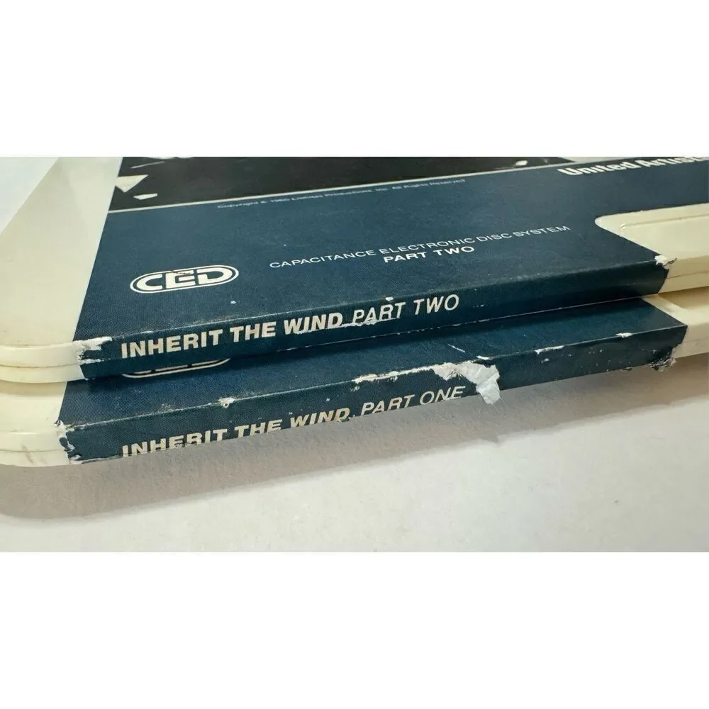 Inherit The Wind CED VideoDisc (1960) Spencer Tracy & Gene Kelly Part 1 & 2